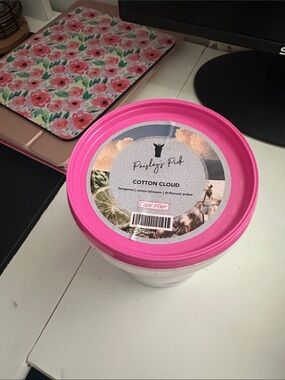 Cotton Cloud Pink Zebra sprinkles